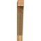 Ekena Millwork Traditional Block Rough Sawn Bracket, Western Red Cedar, 6"W x 34"D x 42"H BKT06X34X42TRA05RWR - alternate 3